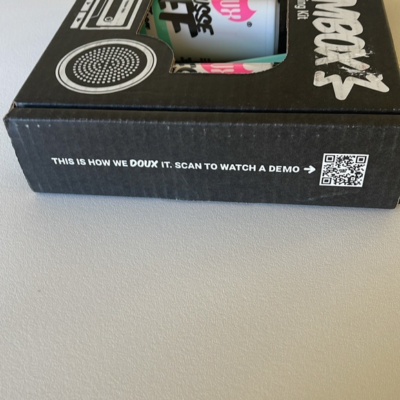 The Doux Hair Nwt The Doux Boombox Styling Kit Shampoo Comb Mouse Conditioner Wash Day Box